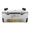 COHO 165QT Insulated Hard Cooler with Fish Ruler, Removable Cup Holders, Magnetic Disc & Tie-Down Loops