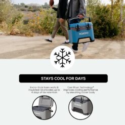 Igloo BMX Hard Coolers 25 QT, Gray