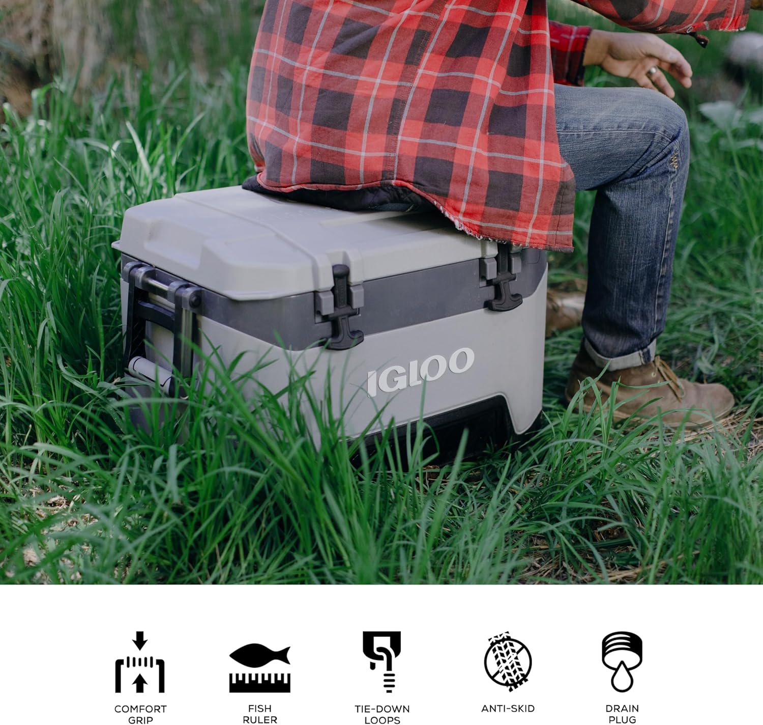 Igloo BMX 52 Quart Cooler with Cool Riser Technology
