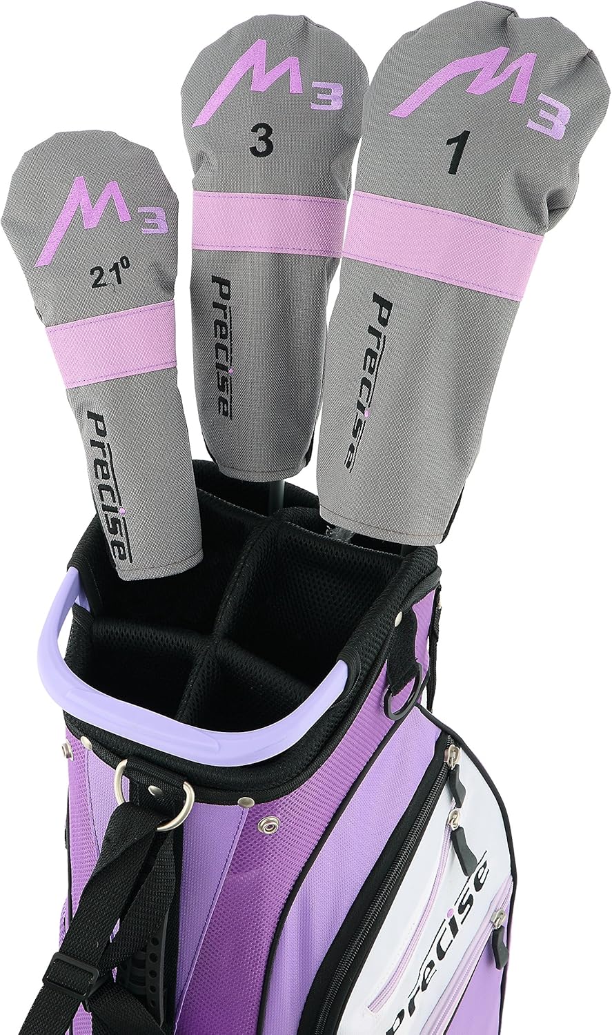 Precise M3 Complete Womens Golf Clubs Set, Golf Clubs Women Right Handed, Regular