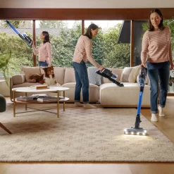 BISSELL PowerClean FurFinder Self-Standing Cordless Vacuum w/FurFinder Headlights, Tangle Free Brush Roll, and Pet Upholstery Tool