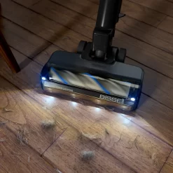 BISSELL PowerClean FurFinder Self-Standing Cordless Vacuum w/FurFinder Headlights, Tangle Free Brush Roll, and Pet Upholstery Tool