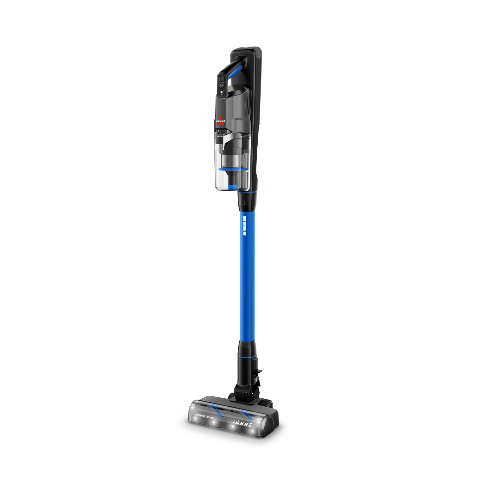 BISSELL PowerClean FurFinder Self-Standing Cordless Vacuum w/FurFinder Headlights, Tangle Free Brush Roll, and Pet Upholstery Tool