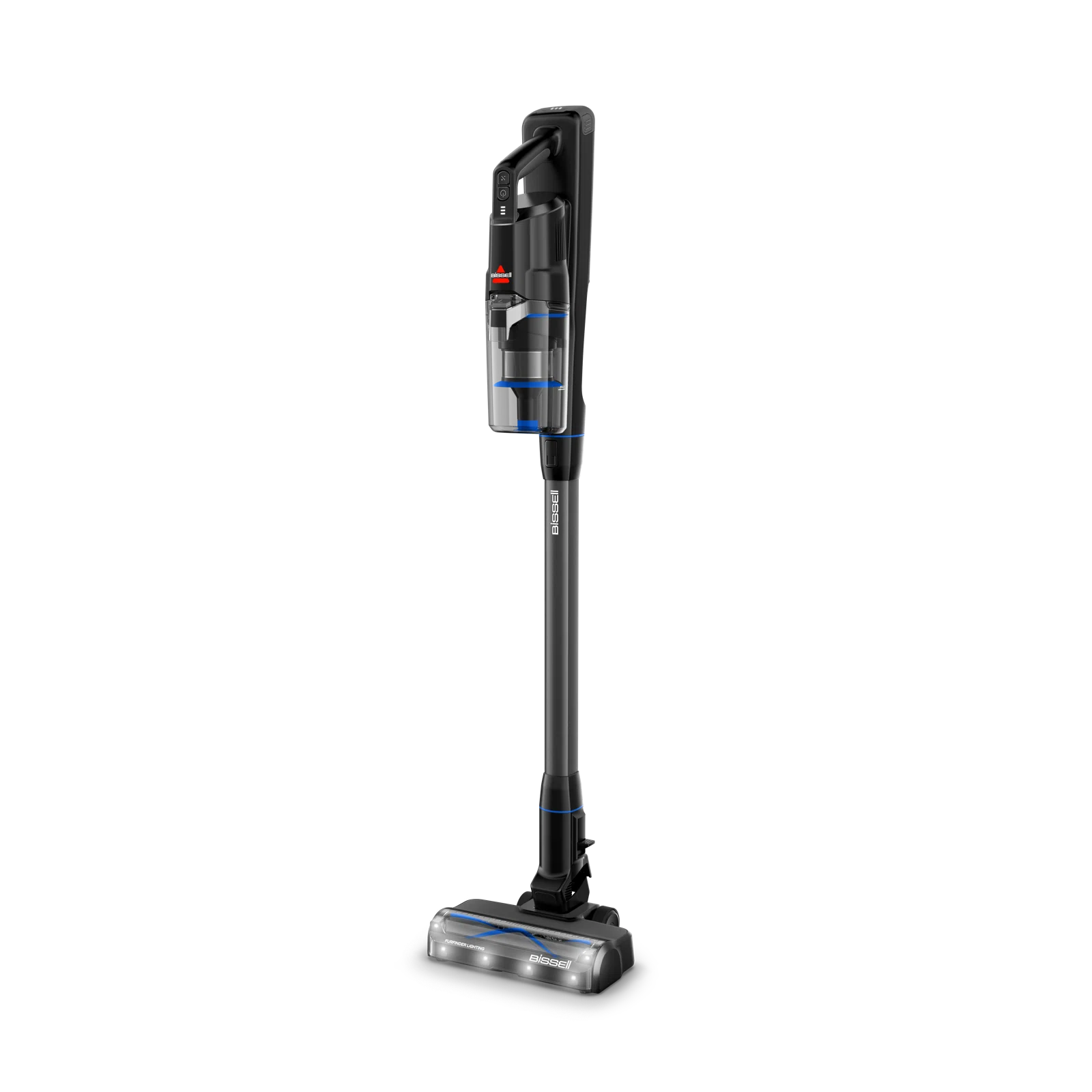BISSELL Powerclean Furguard Self-Standing Cordless Vacuum w/Self-Cleaning Brush Roll, LED FurFinder Headlights, and Upholstery Tool