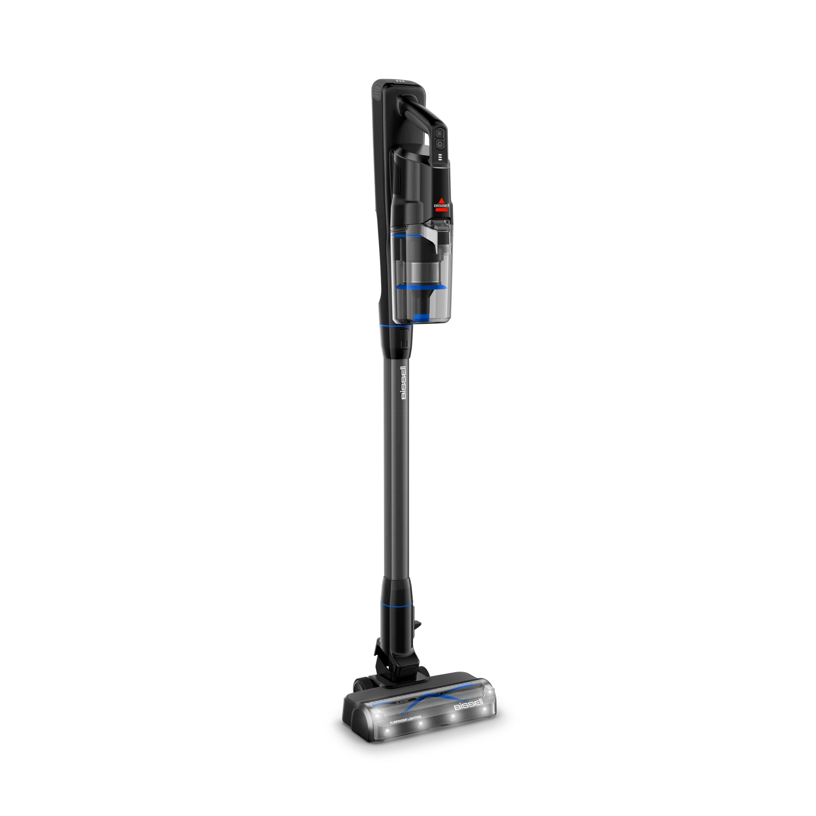 BISSELL Powerclean Furguard Self-Standing Cordless Vacuum w/Self-Cleaning Brush Roll, LED FurFinder Headlights, and Upholstery Tool