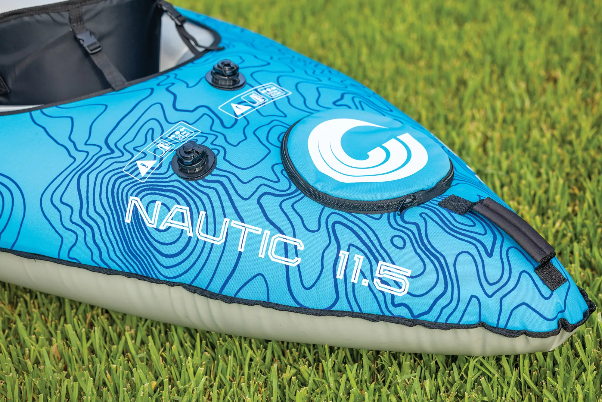 Connelly Nautic 11.5 Inflatable Tandem Kayak, Blue/White