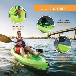 Lifetime Daylite Kayak, Lime Green