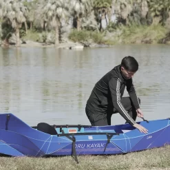 Oru Lake Folding Kayak, Blue