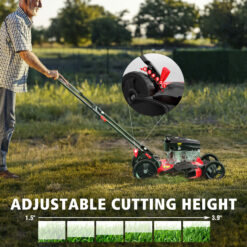 Powersmart 21'' 144cc Gas Push 2-in-1 Lawn Mower DV8621C