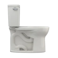 TOTO CST775CSFG#12 Drake 1.6 GPF Round Two-Piece Toilet with Tornado Flush (Seat Not Included)