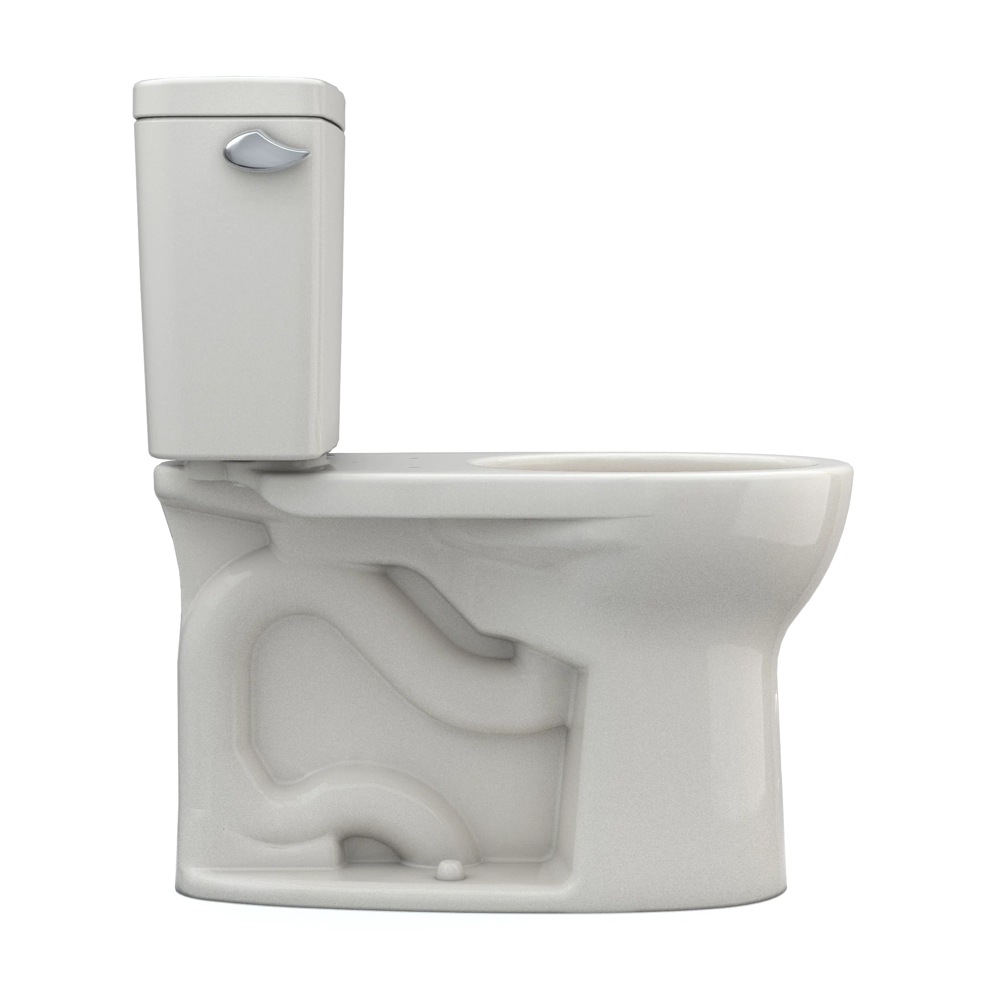 TOTO CST775CSFG#12 Drake 1.6 GPF Round Two-Piece Toilet with Tornado Flush (Seat Not Included)