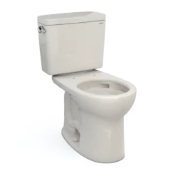 TOTO CST775CSFG#12 Drake 1.6 GPF Round Two-Piece Toilet with Tornado Flush (Seat Not Included)