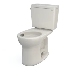 TOTO CST775CSFG#12 Drake 1.6 GPF Round Two-Piece Toilet with Tornado Flush (Seat Not Included)