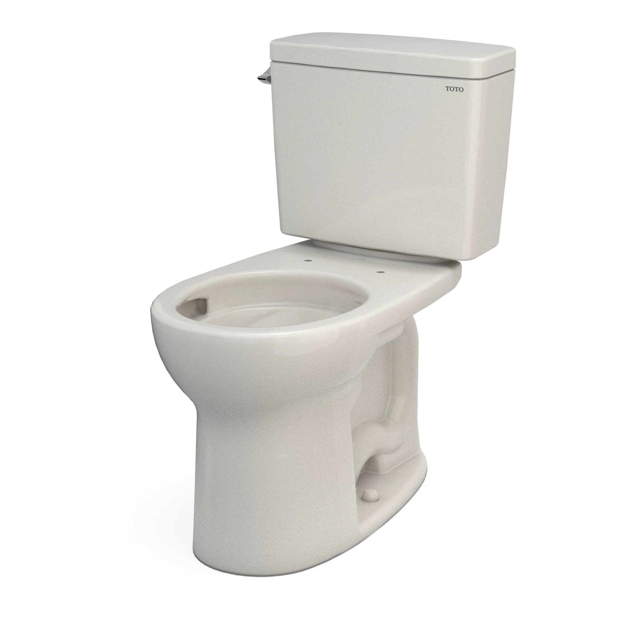 TOTO CST775CSFG#12 Drake 1.6 GPF Round Two-Piece Toilet with Tornado Flush (Seat Not Included)