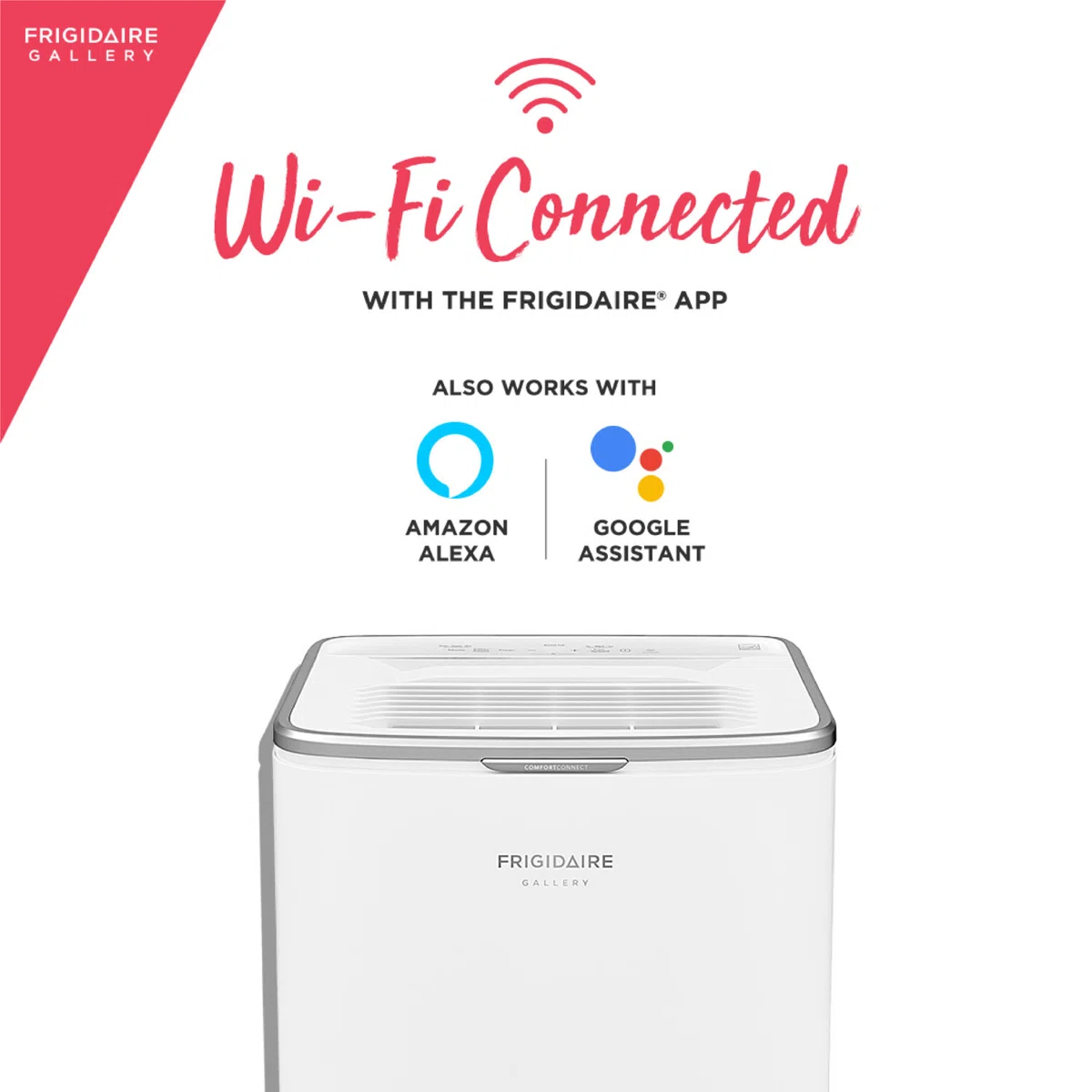 Frigidaire Gallery High Humidity 50 Pint Capacity Dehumidifier with Wi-Fi