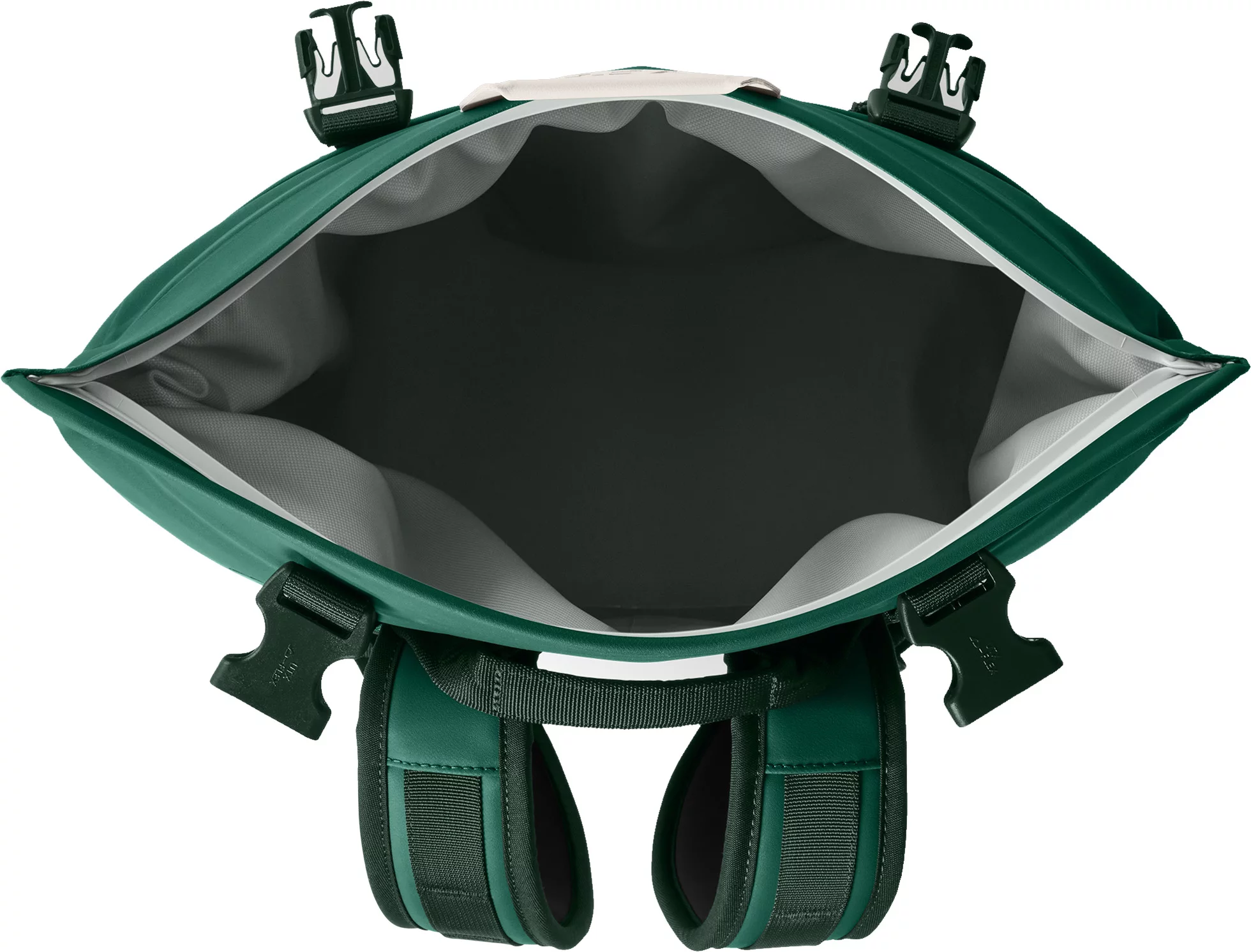 YETI Hopper M12 Series Backpack Soft Sided Coolers with MagShield Access, Black Forest Green