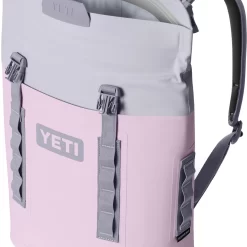 YETI Hopper M12 Series Backpack Soft Sided Coolers with MagShield Access, Cherry Blossom
