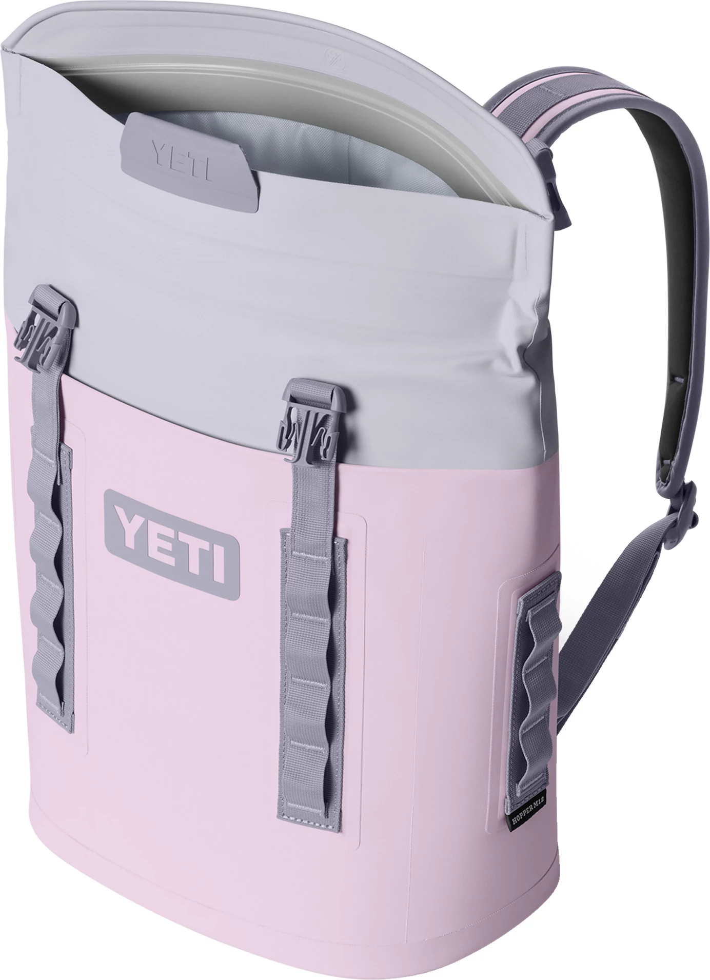 YETI Hopper M12 Series Backpack Soft Sided Coolers with MagShield Access, Cherry Blossom