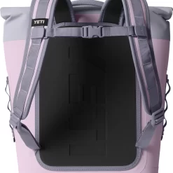 YETI Hopper M12 Series Backpack Soft Sided Coolers with MagShield Access, Cherry Blossom