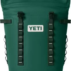 YETI Hopper M20 Series Backpack Soft Sided Coolers with MagShield Access, Black Forest Green