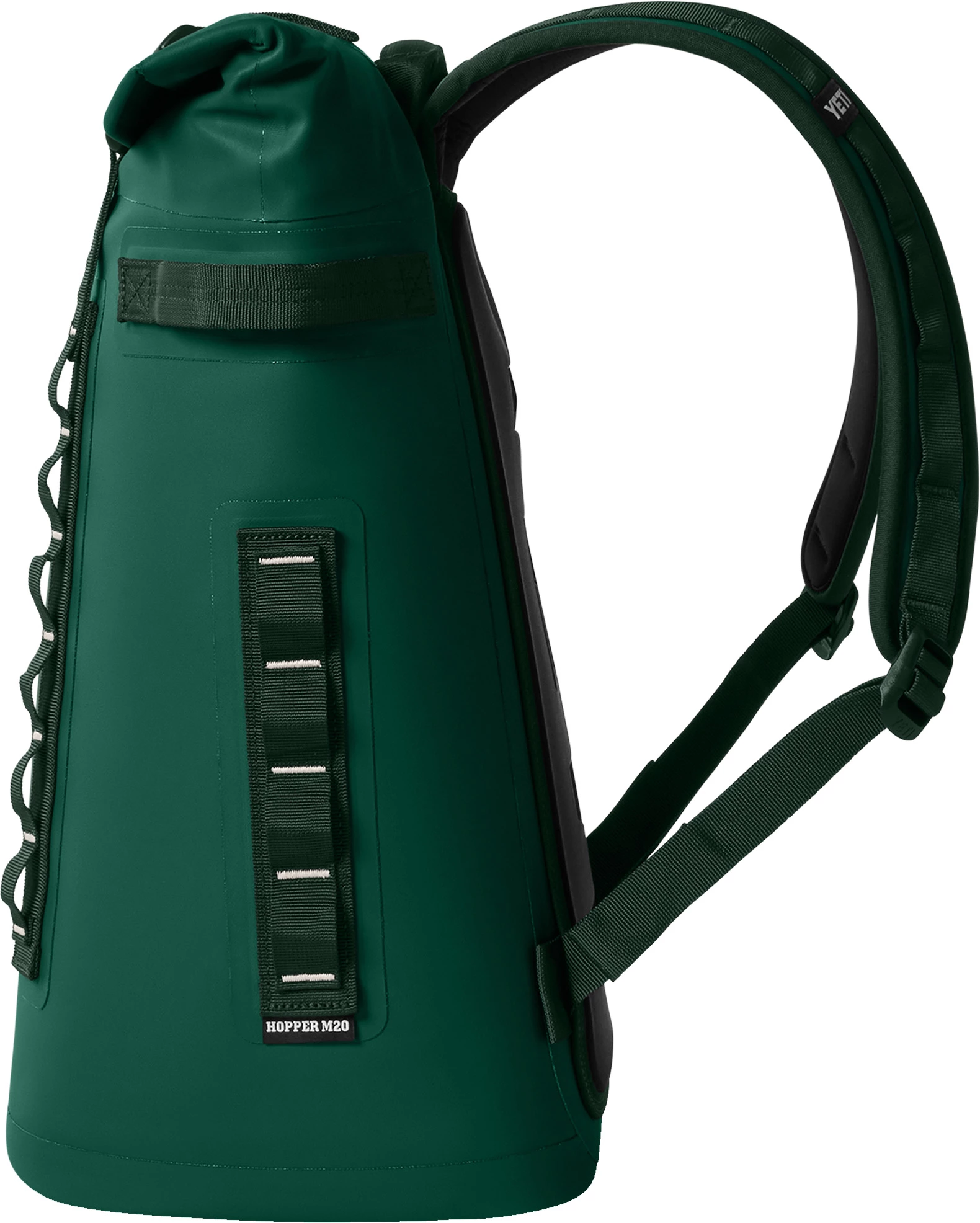 YETI Hopper M20 Series Backpack Soft Sided Coolers with MagShield Access, Black Forest Green