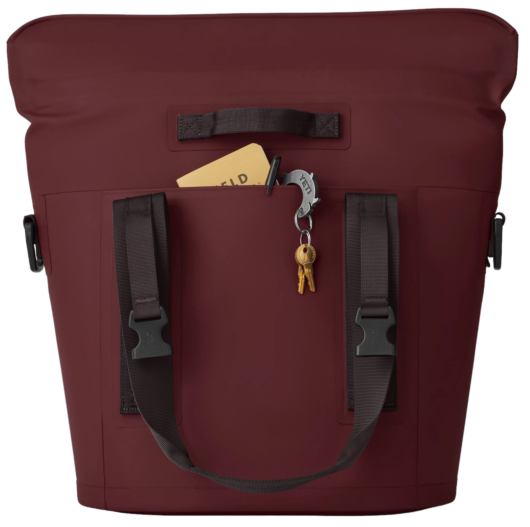 YETI Hopper M15 Soft Cooler, Wild Vine Red