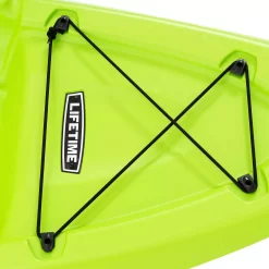 Lifetime Hydros 85 Angler Kayak with Paddle Package, Lime Green