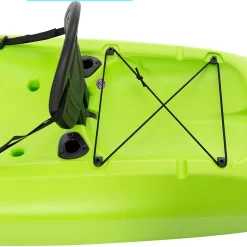 Lifetime Hydros 85 Angler Kayak with Paddle Package, Lime Green