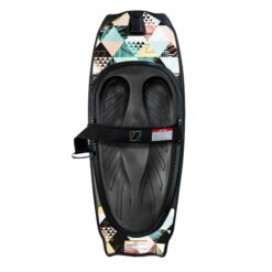ZUP Kneeboard with Adjustable Padded Strap with Comfortable EVA Foam Pad, Ideal for Watersports and Knee Boarding, 50” x 20”