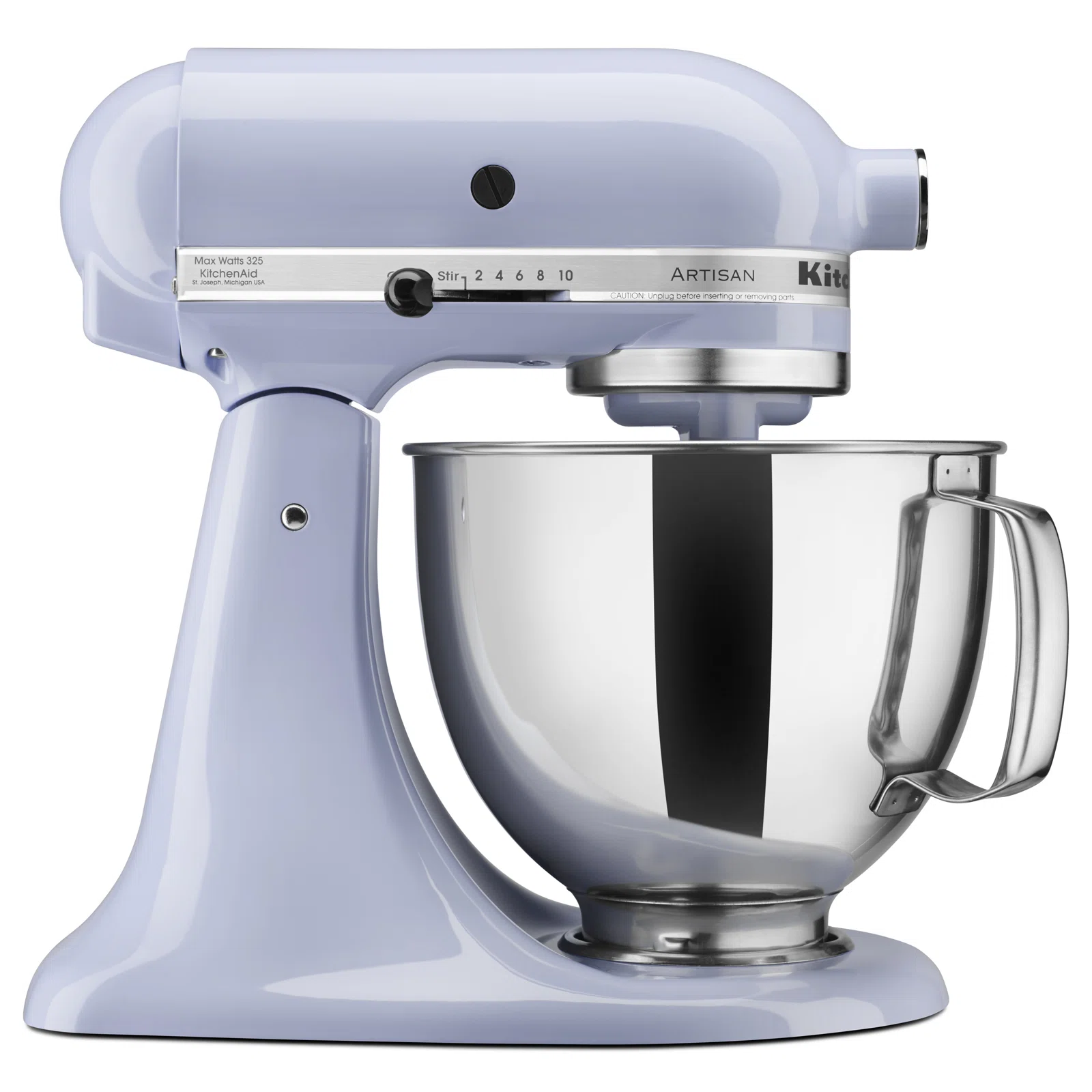 KitchenAid Artisan Series 5 Quart Tilt-Head Stand Mixer, Lavender Cream