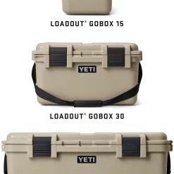 YETI LoadOut GoBox 60 Gear Case, Tan