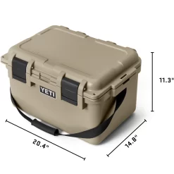 YETI LoadOut GoBox 30 2.0 Gear Case, Tan