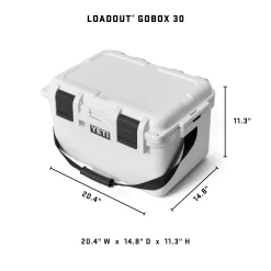 YETI LoadOut GoBox 30 2.0 Gear Case, White