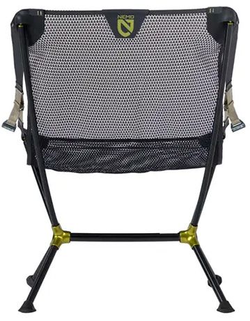 NEMO 2025 Moonlite Reclining Camp Chair, Black Pearl