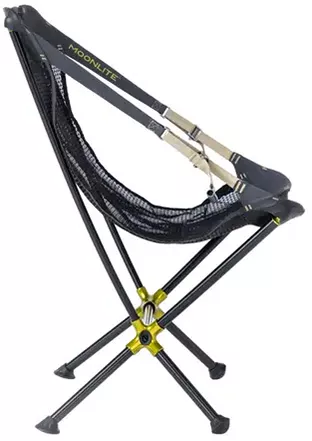 NEMO 2025 Moonlite Reclining Camp Chair, Black Pearl