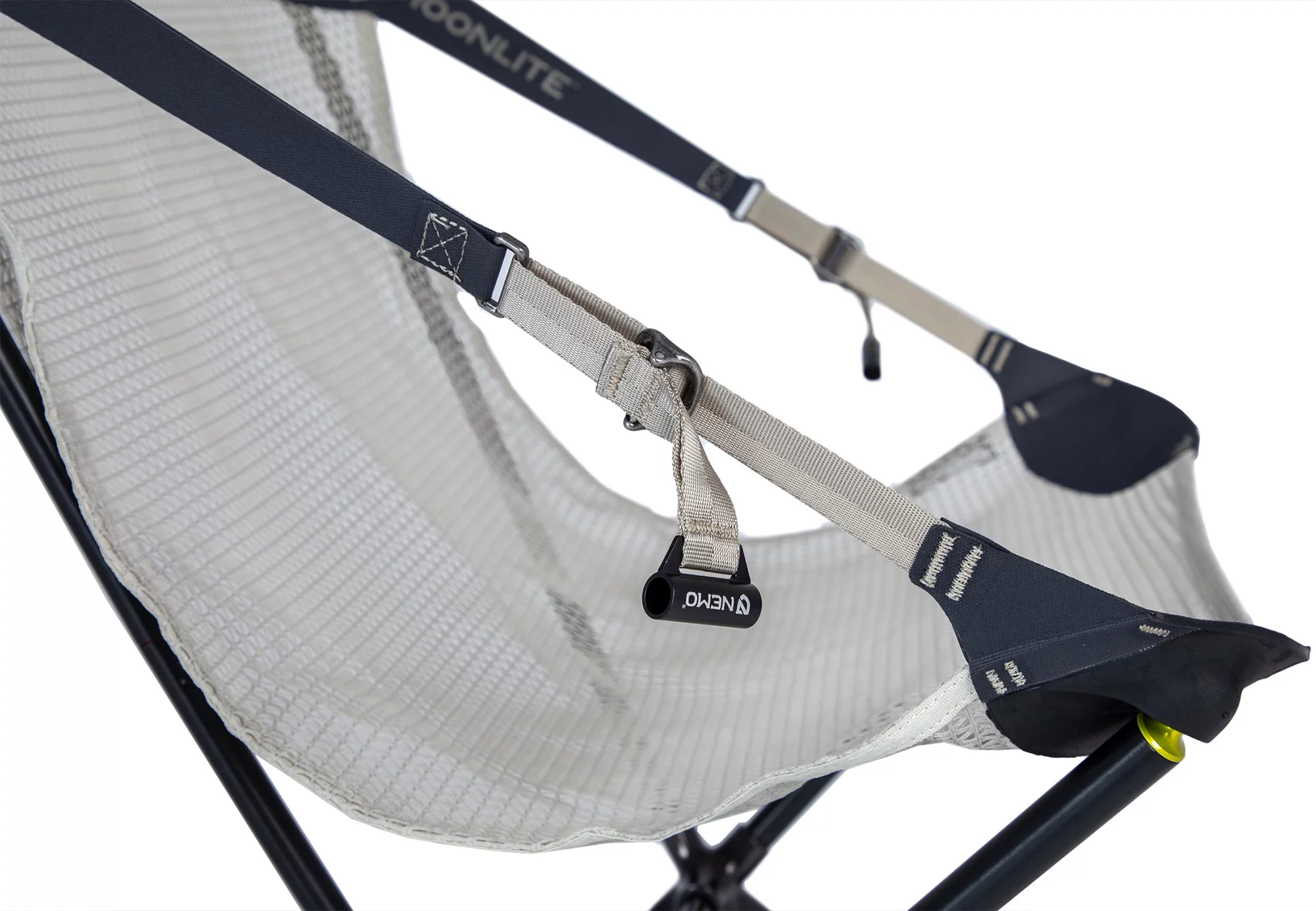 NEMO 2025 Moonlite Reclining Camp Chair, Pelican Gray