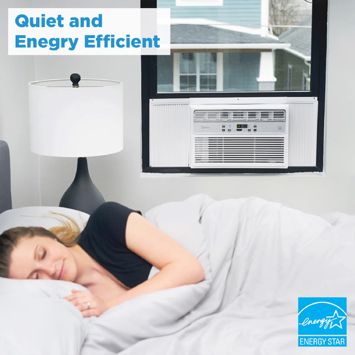 Midea EasyCool 12,000 BTU Energy Star Window Air Conditioner with Remote