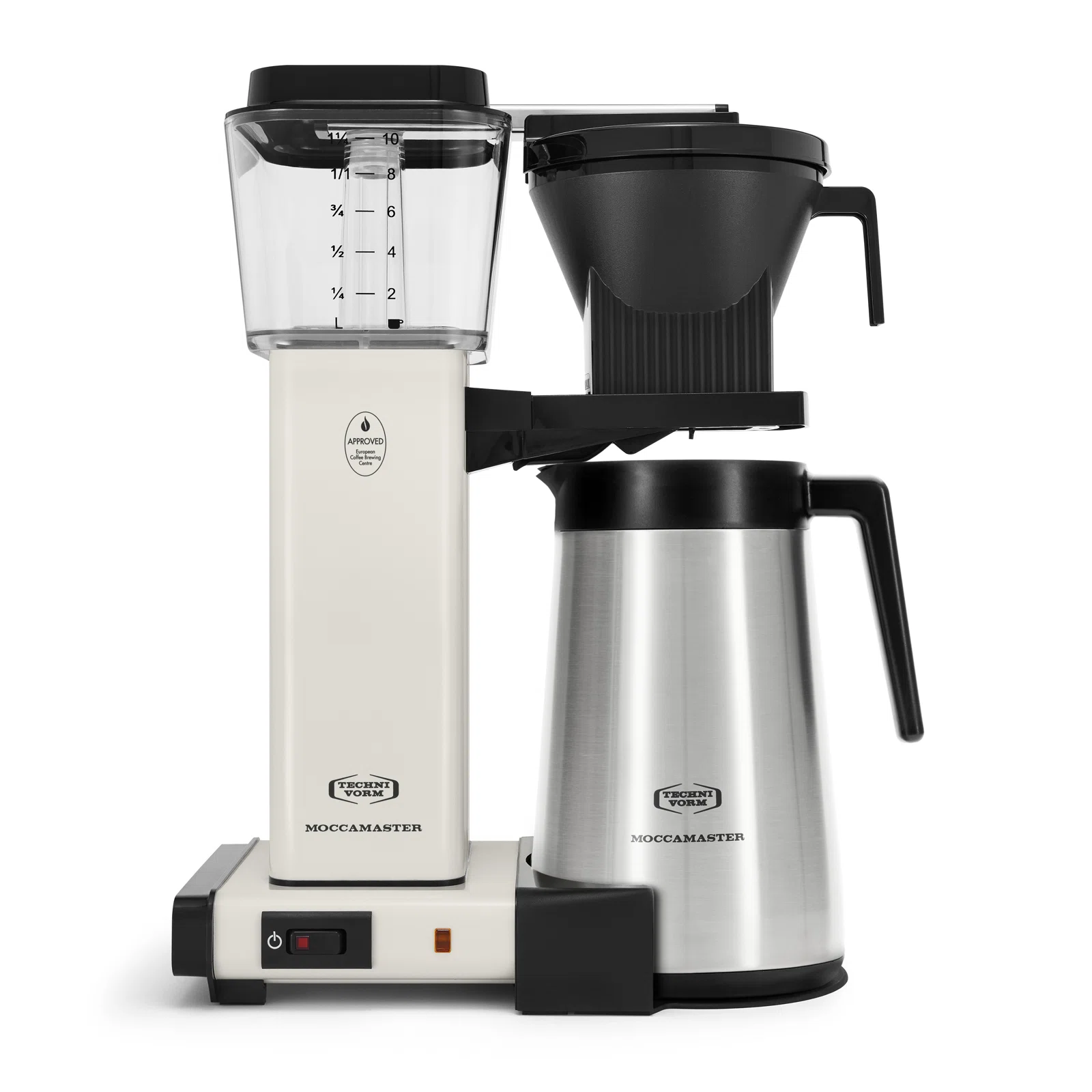Moccamaster 10 - Cup KBGT Coffee Maker, Off White