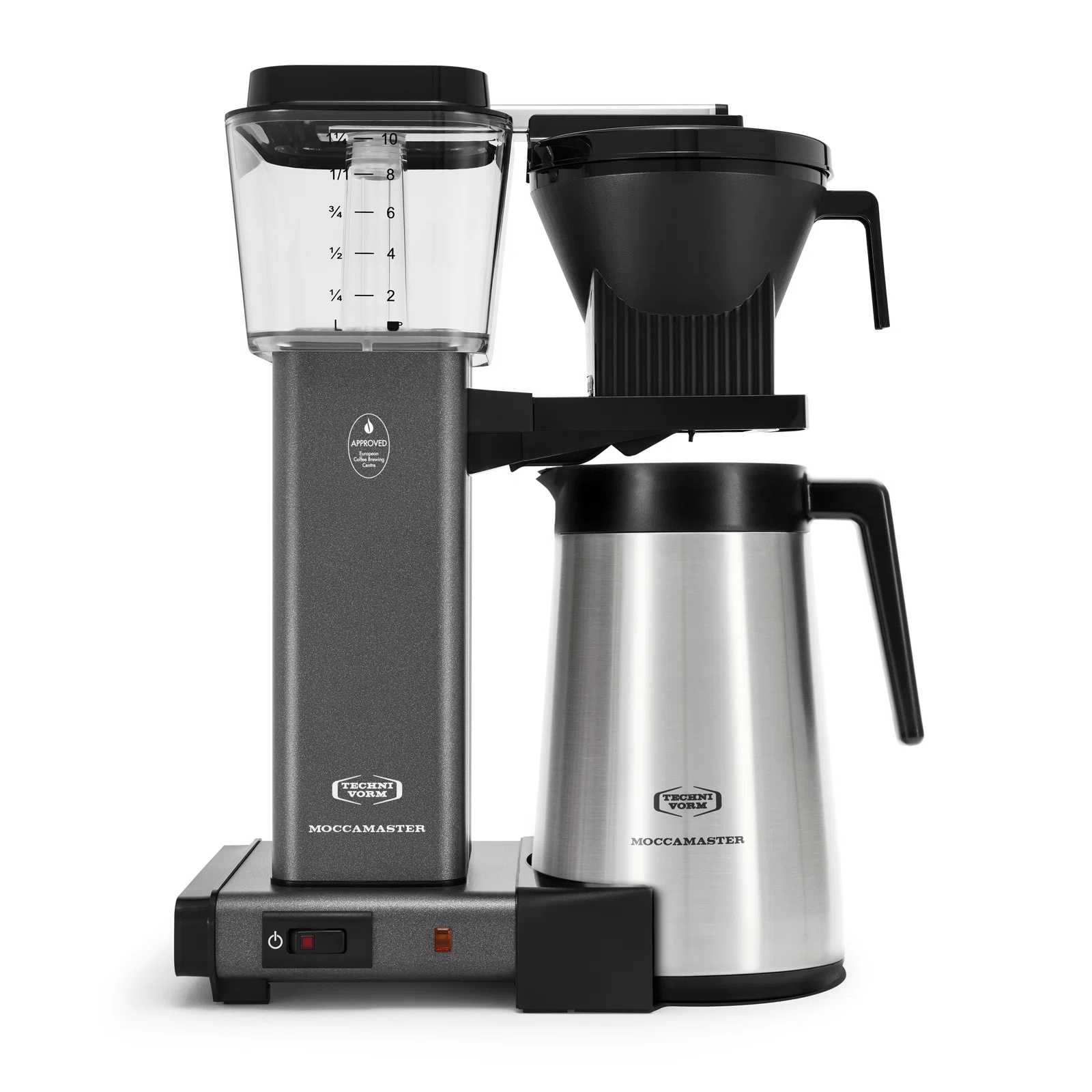 Moccamaster 10 - Cup KBGT Coffee Maker, Stone Gray