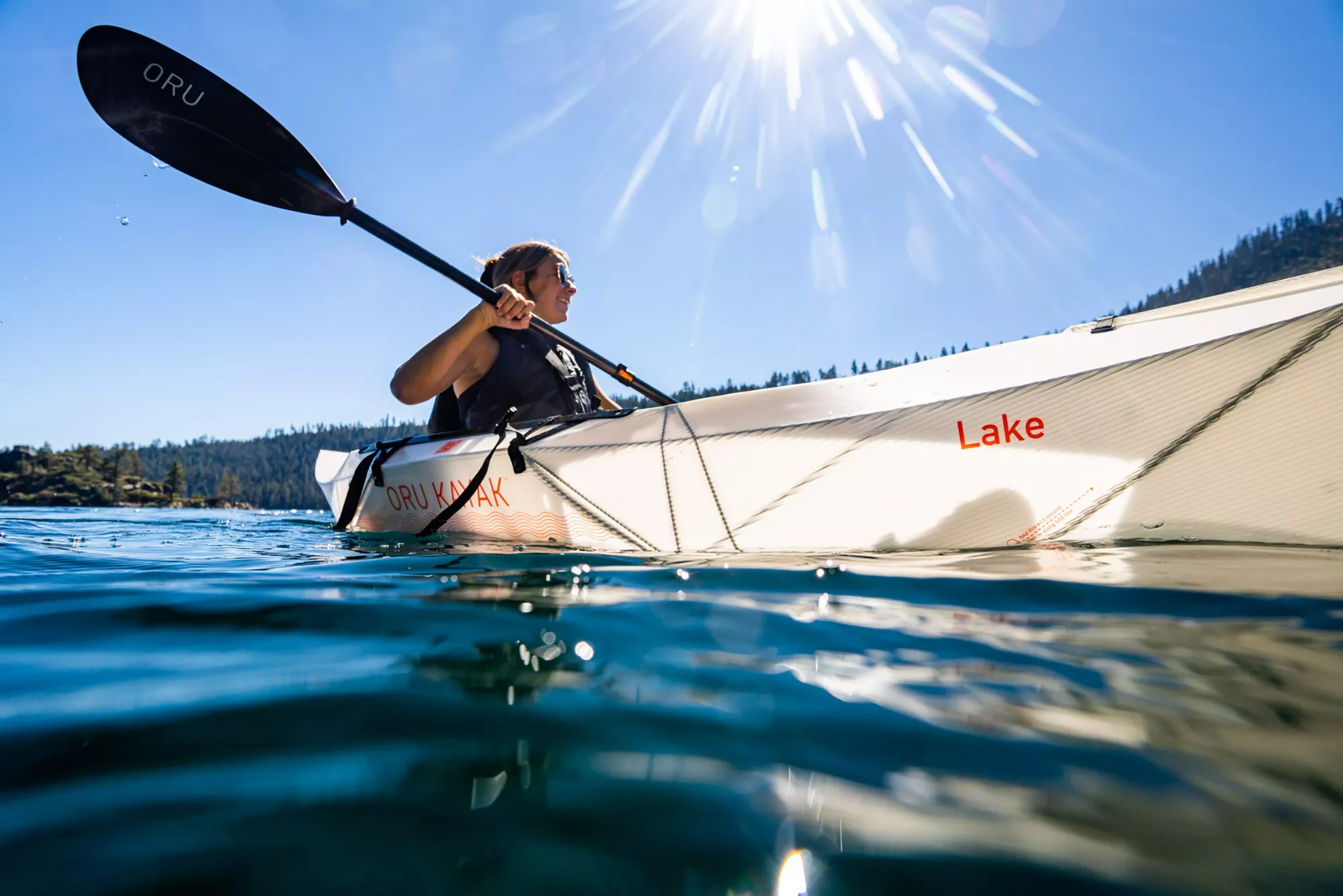 Oru Lake Folding Kayak, White