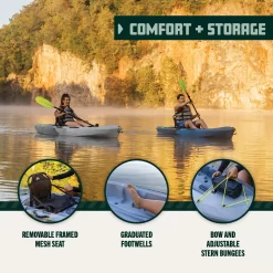 Quest Teton 100 Kayak, Azure Fusion