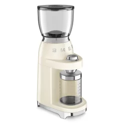 SMEG 50's Retro Style Coffee Grinder, Cream