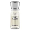 SMEG 50's Retro Style Coffee Grinder, Cream