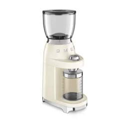 SMEG 50's Retro Style Coffee Grinder, Cream