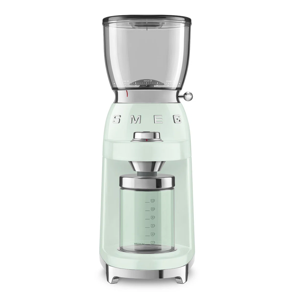SMEG 50's Retro Style Coffee Grinder, Pastel Green