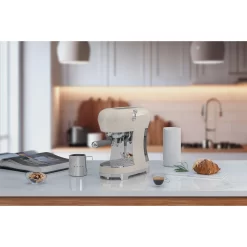SMEG Manual Espresso Machine, Cream