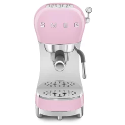 SMEG Manual Espresso Machine, Pink