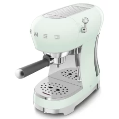 SMEG Manual Espresso Machine, Pastel Green