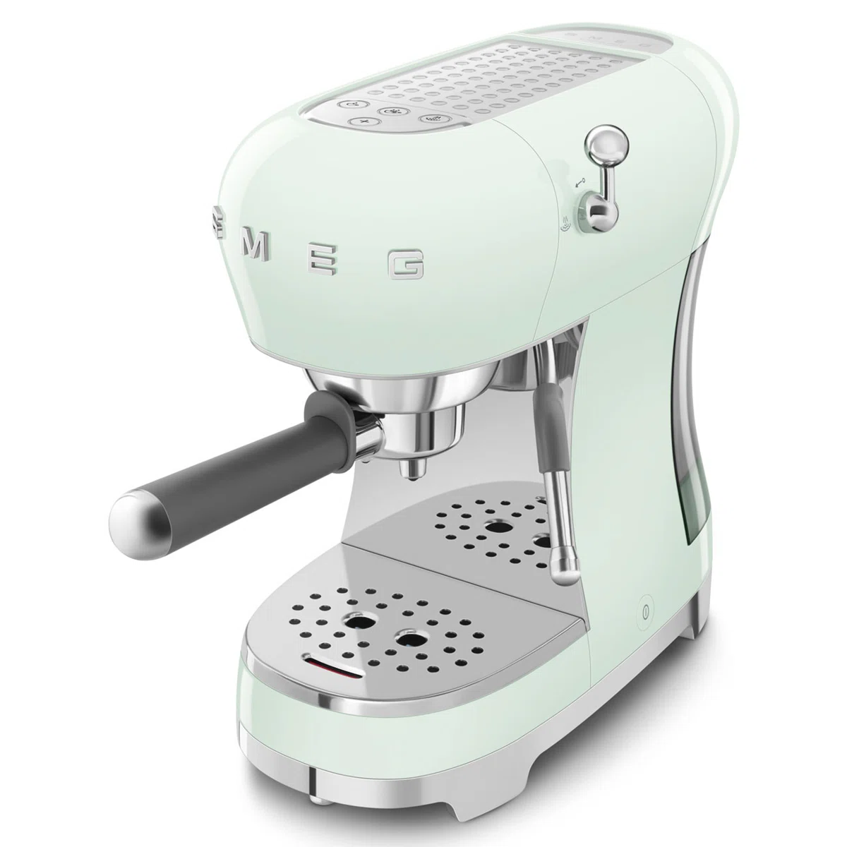 SMEG Manual Espresso Machine, Pastel Green