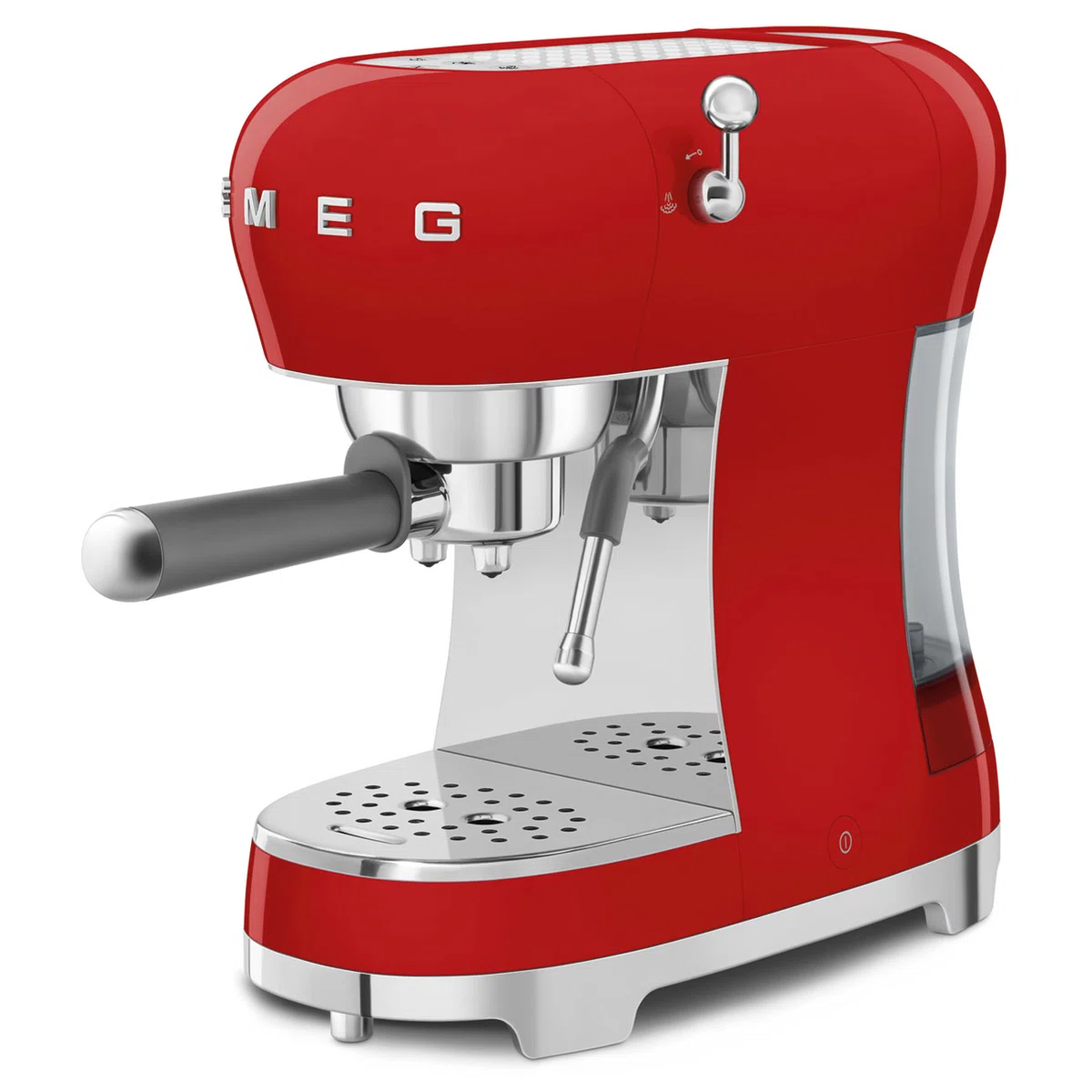 SMEG Manual Espresso Machine, Red